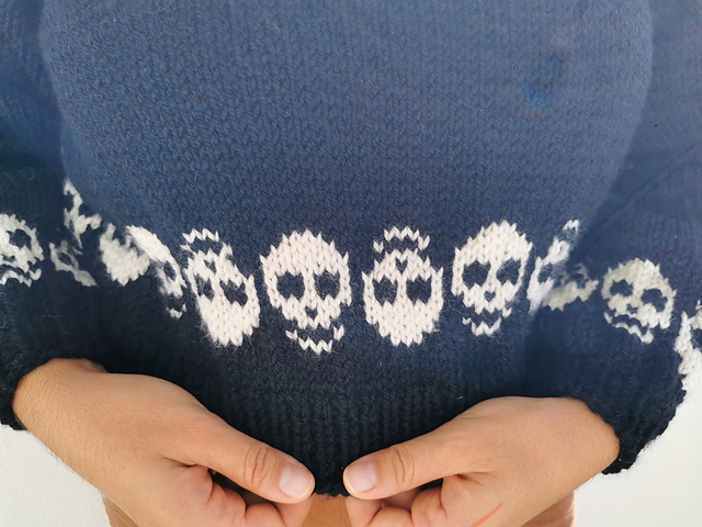トップス LHP skull pattern Cowichan Knit LHP skull pattern Cowichan Knit Unbranded | Sweaters | Western