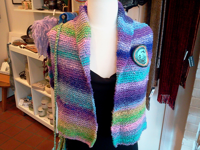 YS-488 Furisode Garter Stitch Jacket