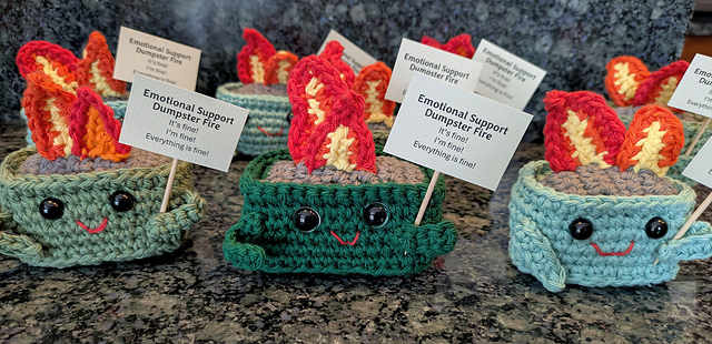 Support Dumpster Fire