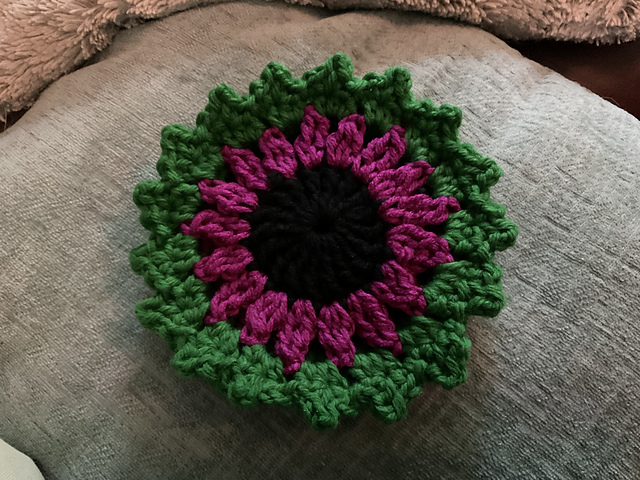 Sunflower Coaster