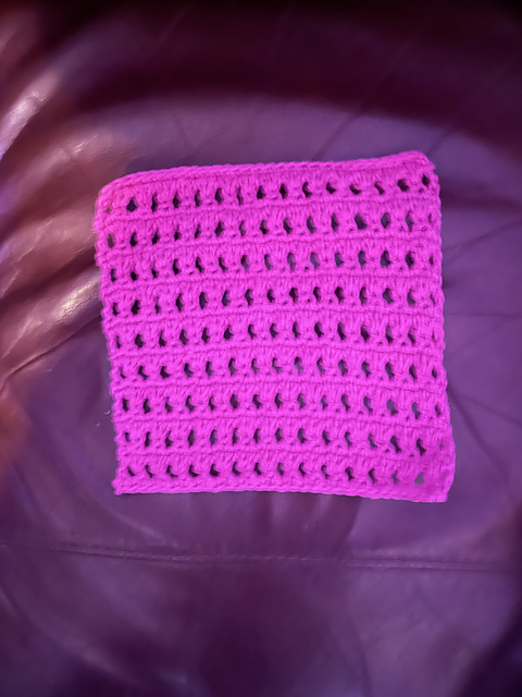 Openwork Dishcloth