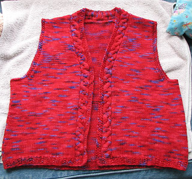 Montana Cabled Vest
