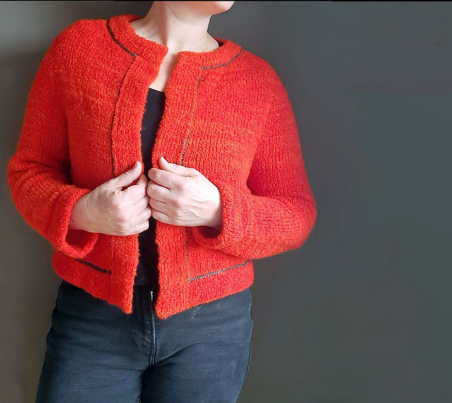 Boxy Lady cardigan