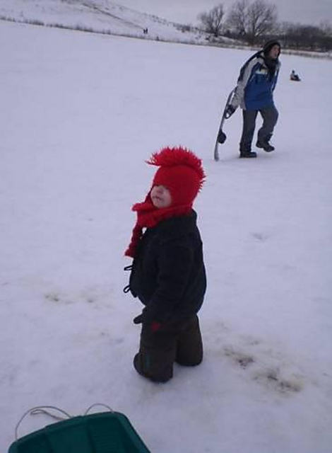 Mohawk Balaclava (Toddler size)
