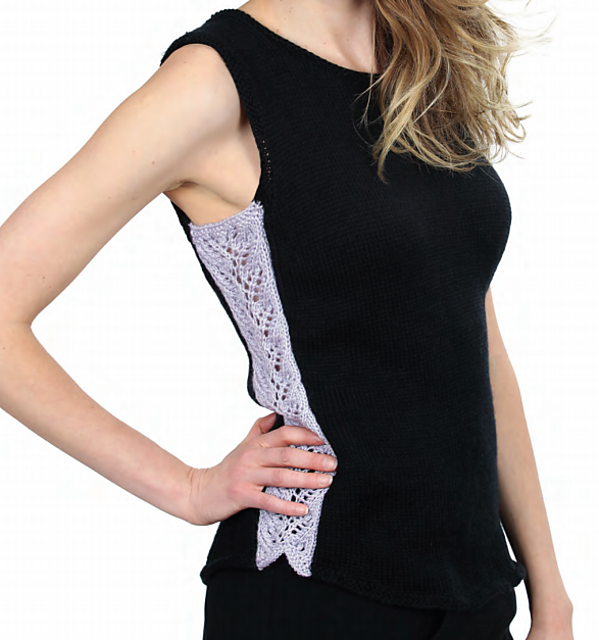 Women's Lace Panel Tank