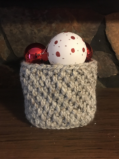 Crochet Weave Basket