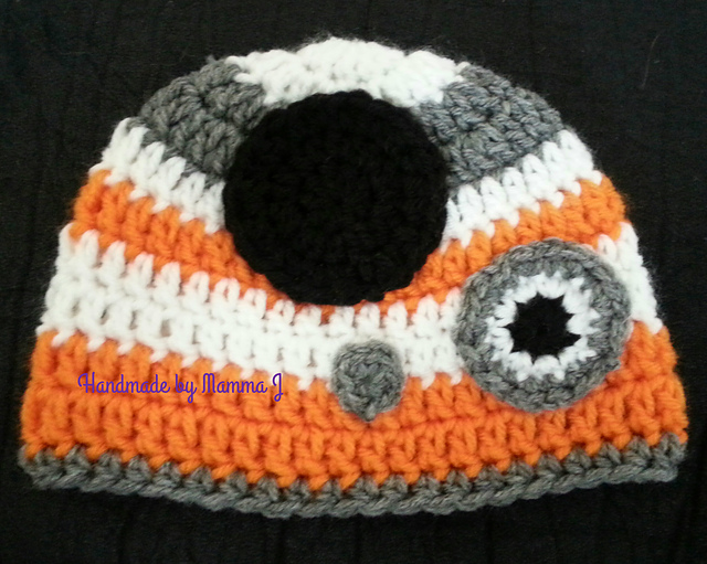 Easy Crochet BB-8 Hat