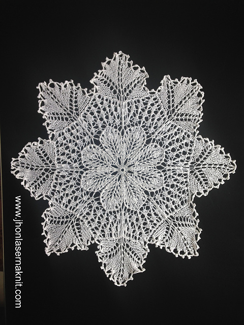 doily flower romantic