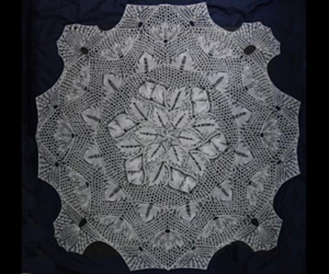 autumn spirit doily