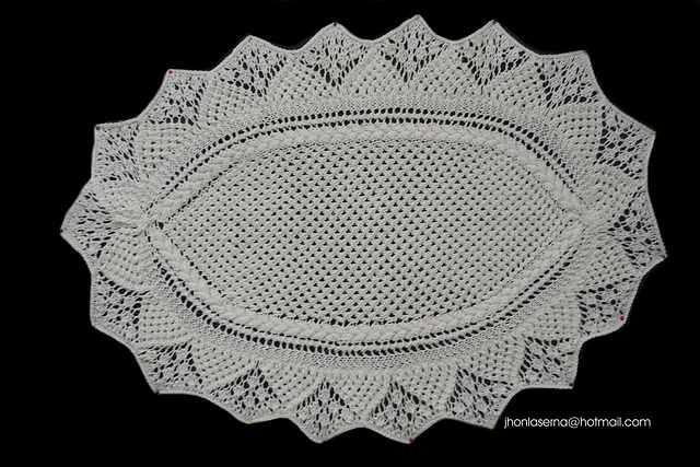 mesh doily