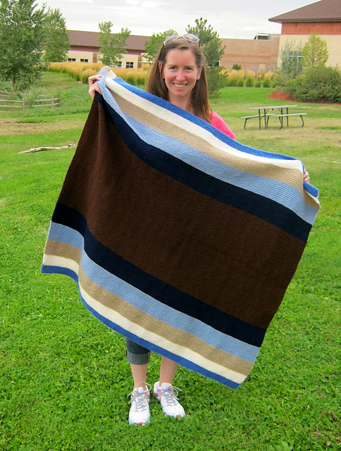 Simple Striped Blanket