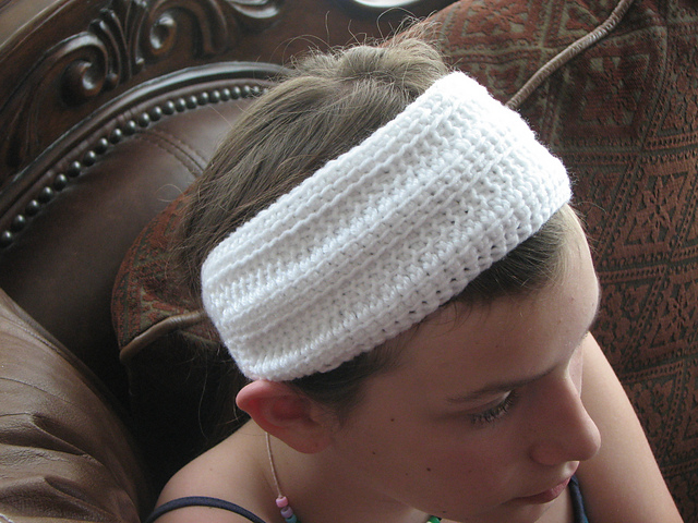 Tunisian Ribbed Headband