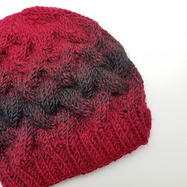 Loose Braid Cable Hat