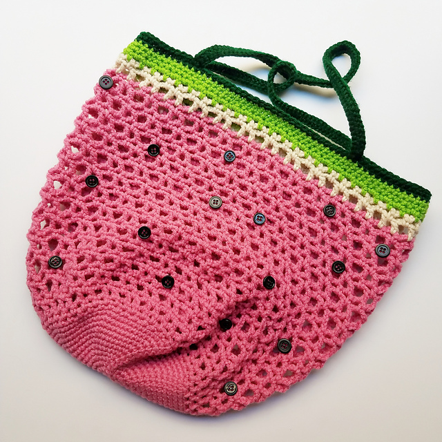 Watermelon Mesh Beach Bag