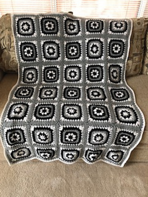 Starry Night Afghan