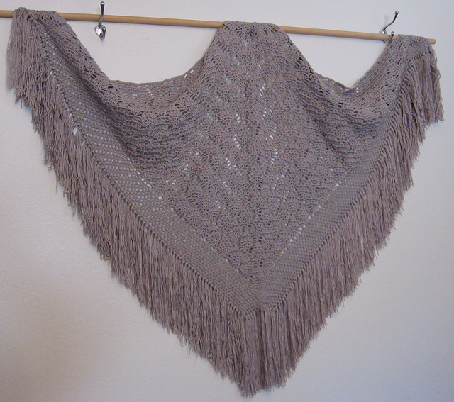 Cluster Stitch Shawl