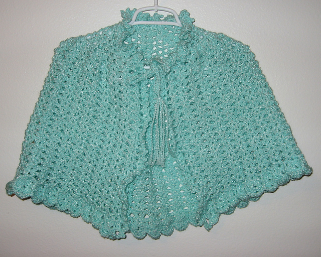 Mohair Capelet