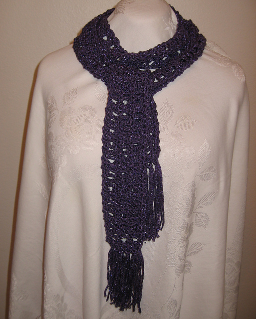 Sparkling Champagne Scarf