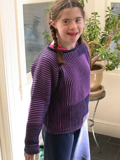 Squared Top/Childrens blouse with squares