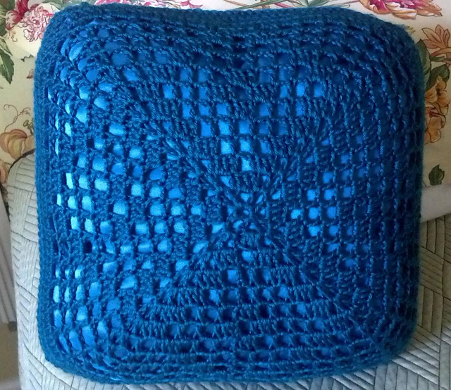 Filet Square Doily