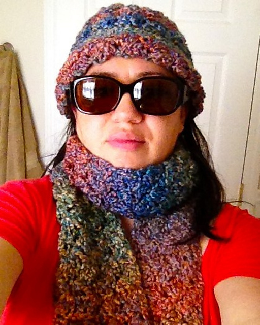 Easy Peasy Hat and Scarf: Hat
