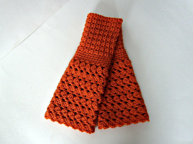 Swirling Leaves Fingerless Gloves