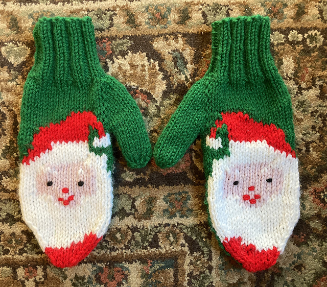 Santa Mitten Kit #2779