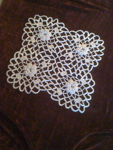 Irish Rose Square Medallion