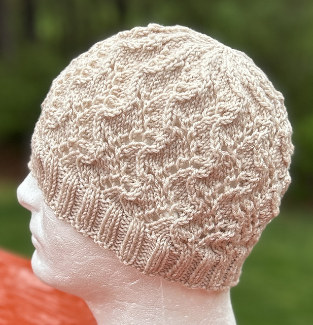 Hat #26 Lace Ladders