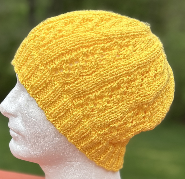 Hat #8 Open Rib Twist