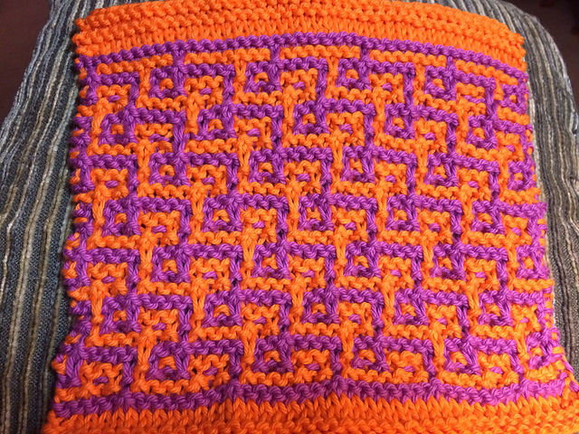 Dishcloth in Mosaic