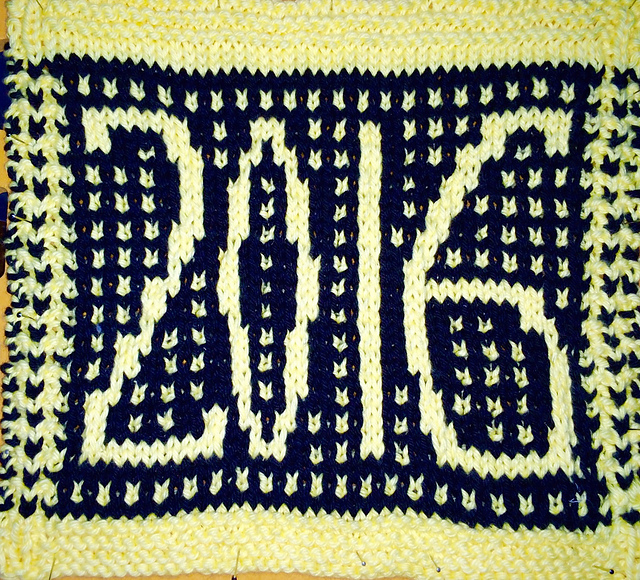 Dishcloth Mosaic #16 "2016"