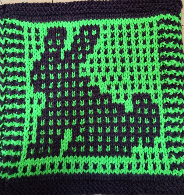 Dishcloth Mosaic #20, Bunny