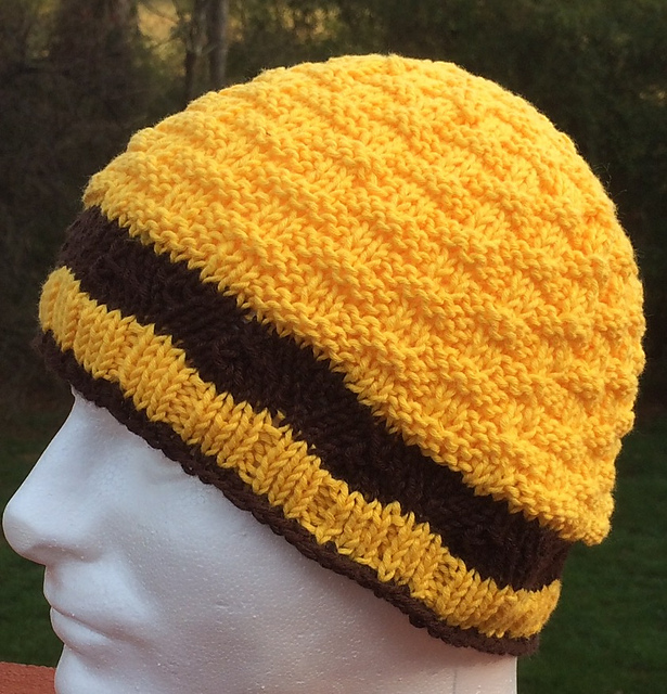 Hat #4 Brick Basketweave