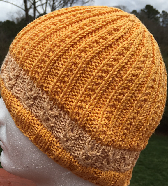 Hat #27 Beaded Rib