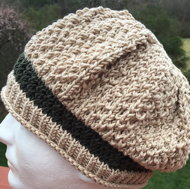 Hat #29 Rose Stitch Slouch
