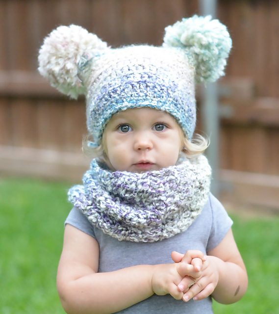 Double Pom Pom Beanie