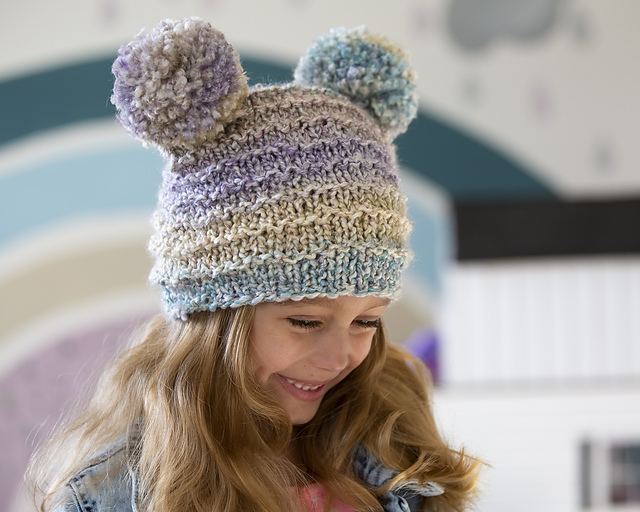 Double Pom Pom Beanie