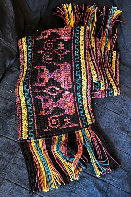 'Stray Cat Strut' Scarf