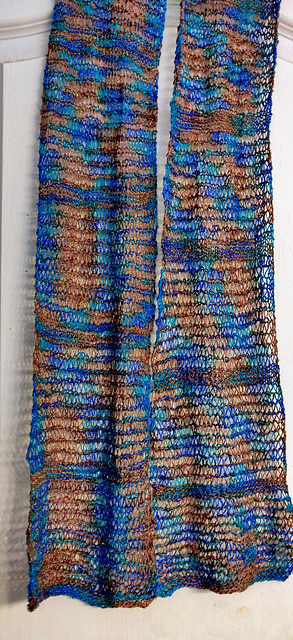 Stacked Loops Boho Lace Scarf