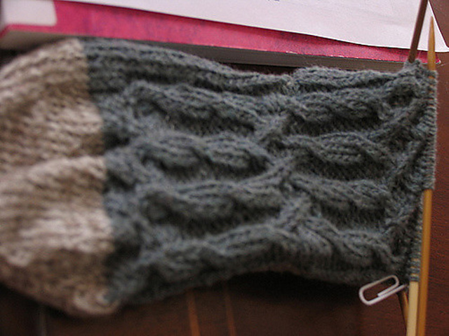 Twisted Cable socks 