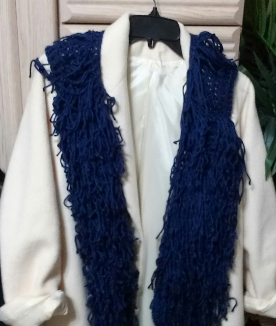 Shaggy Swank Coat Topper Candy