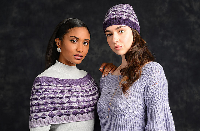 Floating Triangles Hat & Cowl