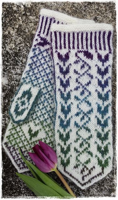Vår vott/ Spring Mittens