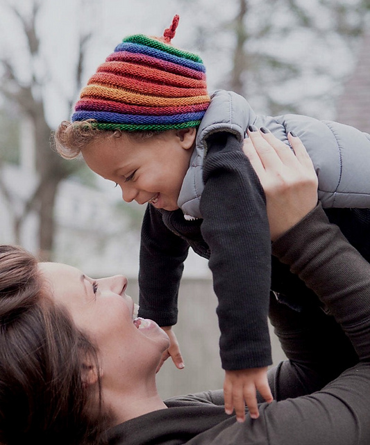 Circus Rings Baby Hat