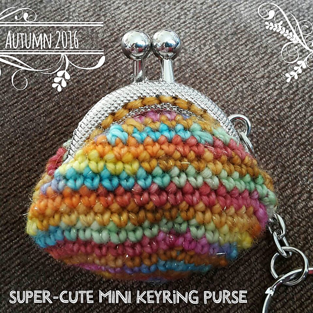 Super-Cute Mini Keyring Purse