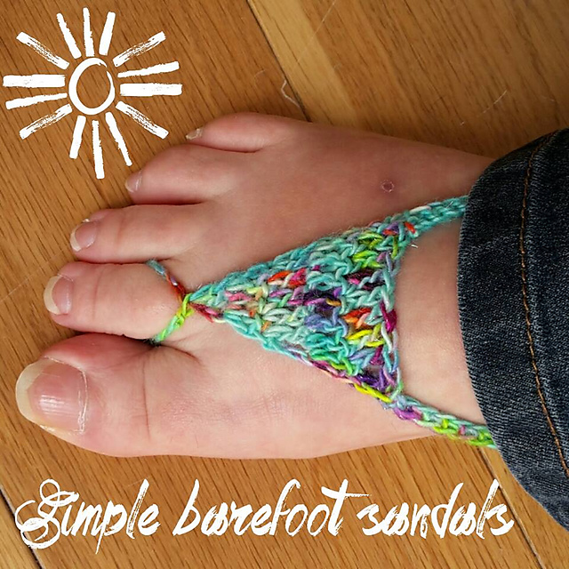 Simple Barefoot Sandals