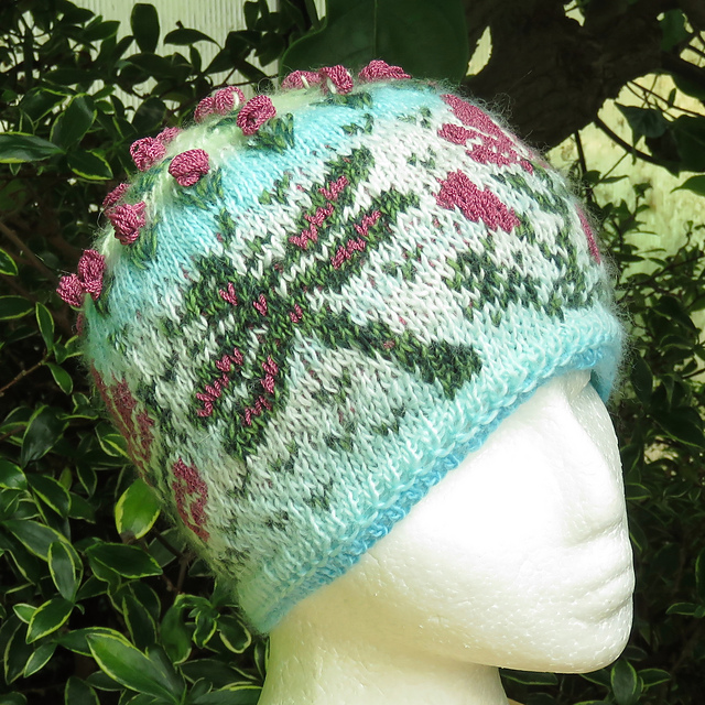 Stranded Dragonfly Beanie