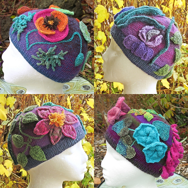 Flamboyant Flowers Beanie
