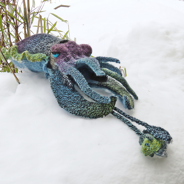Ravelry: Glorious Giant Cuttlefish pattern by Joan Rowe